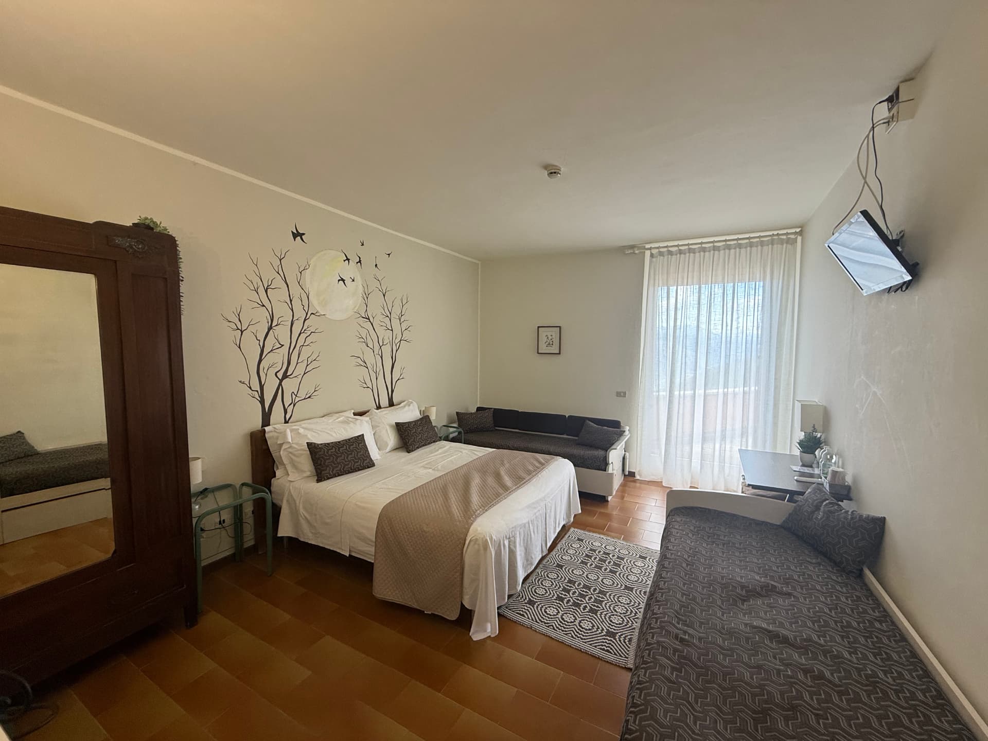 Camera familiare dell'Hotel Funivia
